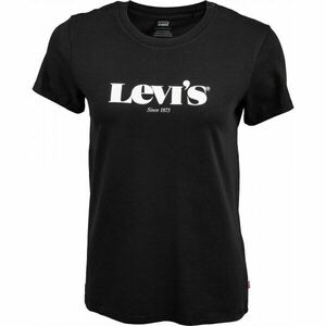 Levi's THE PERFECT TEE Tricou damă, negru, mărime imagine