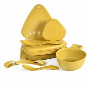 Light my fire OUTDOOR MEALKIT BIO Set oale, galben, mărime imagine