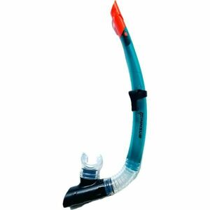 FINNSUB REBEL SNORKEL KIDS Snorkel cu ventil pentru copii, verde închis, mărime imagine