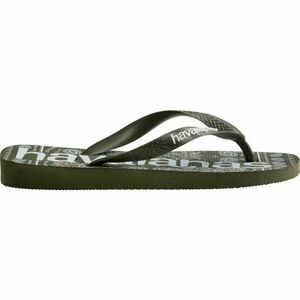 HAVAIANAS TOP LOGO MANIA FASHION Șlapi unisex, kaki, mărime 39/40 imagine