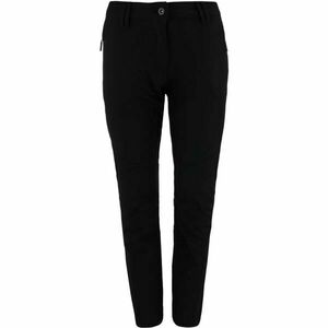 ALPINE PRO Pantaloni softshell pentru femei Pantaloni softshell pentru femei, negru imagine