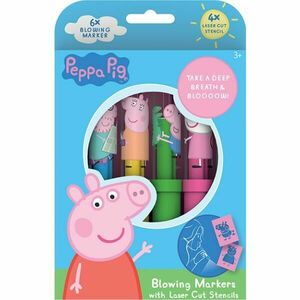 PRASÁTKO PEPPA BLOWING MARKERS Carioci de suflat, mix, mărime imagine