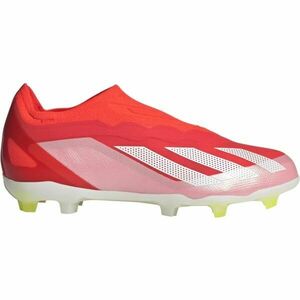 adidas X CRAZYFAST ELITE LACELESS FG J Ghete de fotbal copii, roșu, mărime 36 imagine