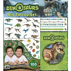 JIRI MODELS DINOSAURS Set mare cu tatuaje, mix, mărime imagine