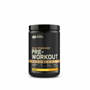 Pudră Optimum PRE-WORKOUT ADVANCED GOLD STANDARD Tropical 420 g imagine