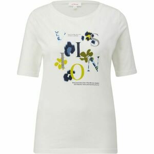 s.Oliver RL T-SHIRT Tricou pentru femei, alb, mărime imagine