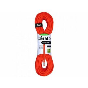 Coarda simpla Beal pentru alpinism sportiv Karma 9, 8 mm, portocaliu plin 40 m imagine