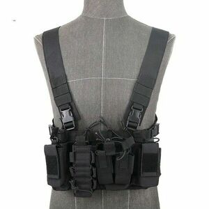 DRAGOWA Tactical D3 Chest Rig, negru imagine