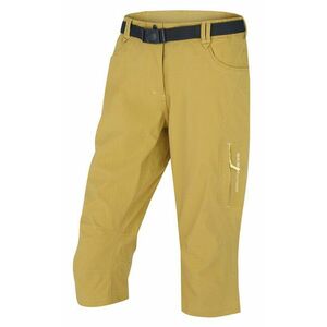 Pantaloni 3/4 pentru femei Husky Klery L galben-verde galben-verde imagine