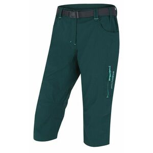 HUSKY pantaloni 3/4 pentru femei Klery L, verde închis imagine