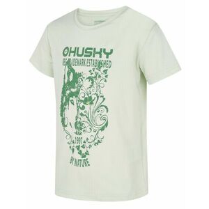 Tricou Husky Kids Functional Tash K verde deschis pentru copii imagine