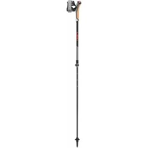 Bastoane de nordic walking LEKI Instructor Lite, antracit închis-argintiu-gri-roșu aprins, 100 - 125 cm imagine