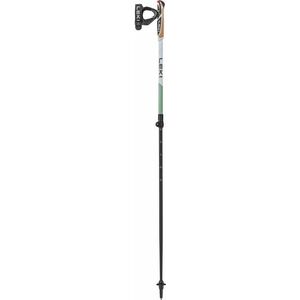 Bastoane pentru mers nordic LEKI Spin Shark SL, alb-verde fumuriu-antracit închis, 100 - 130 cm imagine