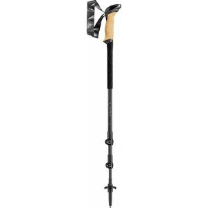 LEKI Stâlpi de trekking Black Series Carbon, negru-negru-gri-antracit închis, 100 - 135 cm imagine