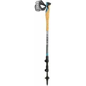 LEKI Bețe de trekking Cross Trail TA, antracit închis-antracit deschis-albastru deschis, 100 - 135 cm imagine