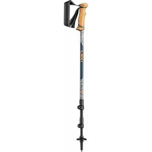 LEKI Bețe de trekking Legacy Lite, portocaliu-albastru-deschis-antracit deschis, 100 - 135 cm imagine