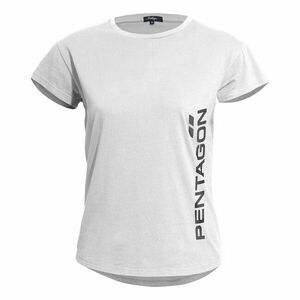 Pentagon tricou scurt pentru femei Whisper "Pentagon Vertical", alb imagine