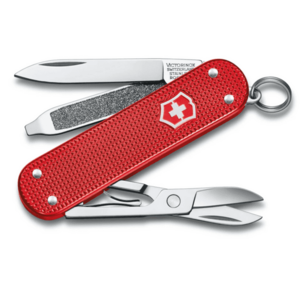 Cuțit multifuncțional Victorinox Classic Colors Alox Sweet Berry 58 mm, roșu, 5 funcții imagine