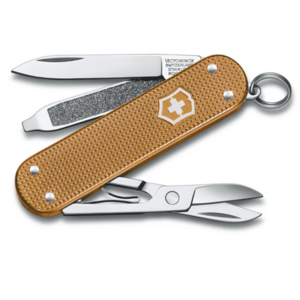 Cuțit multifuncțional Victorinox Classic Colors Alox Wet Sand 58 mm, kaki, 5 funcții imagine