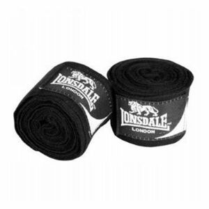 LONSDALE 35M HANDWRAP30 BLACK - BANDAZE imagine