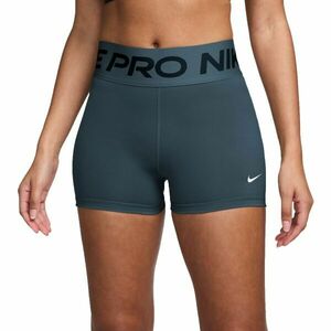 Nike PRO SCULPT Șort pentru femei, albastru închis, mărime imagine