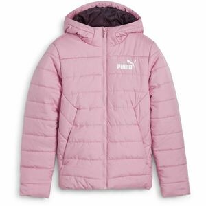 Puma ESSENTIALS HOODIED PADDED JACKET Geacă de băieți, roz, mărime imagine