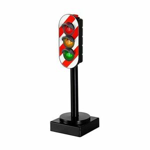 BRIO TRAFFIC LIGHT Semafor, negru, mărime imagine