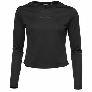 Calvin Klein WO - L/S T-SHIRT Tricou pentru femei, negru, mărime imagine