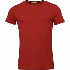 Tommy Hilfiger STRETCH SLIM FIT Tricou pentru bărbați, roșu, mărime imagine