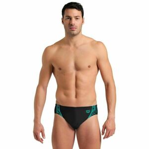 Arena SWIM BRIEF GRAPHIC Costum de baie bărbați, negru, mărime imagine