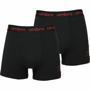 Umbro BOXER SHORT 2 PACK Boxeri bărbați, negru, mărime imagine