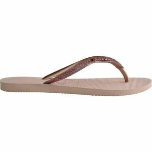 HAVAIANAS SLIM GLITTER Șlapi pentru femei, roz, mărime 35/36 imagine