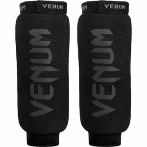 Venum KONTACT SHIN GUARDS Apărători tibie, negru, mărime imagine