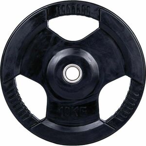 Fitforce PLR-10KG30MM Disc cauciucat de încărcare, negru, mărime imagine