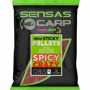 Micropelete Sensas Mini Sticky Carp, 700g (Aroma: Spicy Crazy) imagine