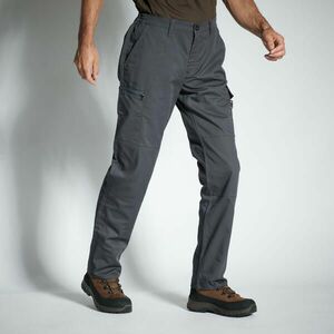 Pantalon Cargo Rezistent Stepă 300 Gri imagine