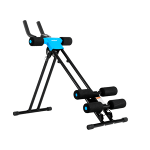 Aparat musculare abdominala Rebel Active RBA-2405, Otel, Greutate utilizator 120 kg (Negru) imagine