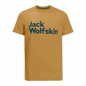 Jack Wolfskin BRAND T M Tricou pentru bărbați, galben, mărime imagine