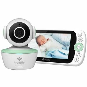 TRUE LIFE NANNYCAM R360 Monitor video pentru copii, alb, mărime imagine