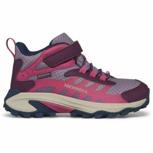 Merrell MOAB SPEED 2 MID A/C WTRPF Încălțăminte outdoor de copii, mov, mărime 33 imagine