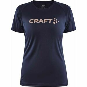 Craft CORE ESSENCE LOGO TEE W Tricou funcțional de damă, albastru închis, mărime imagine