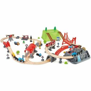 HAPE TRAIN TRACK WITH TOY BOX Cale ferată, mix, mărime imagine