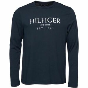 Tommy Hilfiger BIG HILFIGER LS TEE Tricou pentru bărbați, albastru închis, mărime imagine