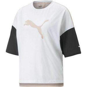 Puma MODERN SPORTS FASHION TEE Tricou damă, alb, mărime imagine