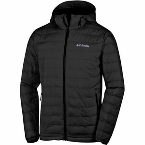 Columbia POWDER LITE HOODED JACKET Geacă iarnă bărbați, negru, mărime imagine