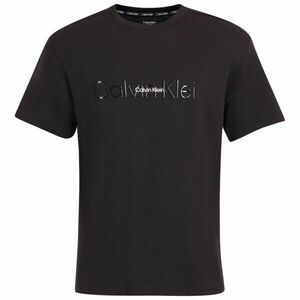 Calvin Klein EMB ICON LOUNGE-S/S CREW NECK Tricou bărbați, negru, mărime imagine