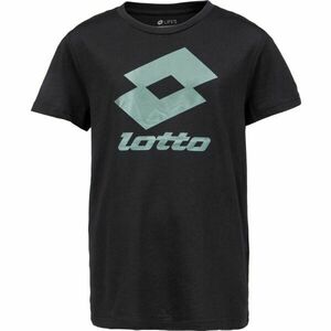 Lotto SMART B II TEE JS Tricou de băieți, negru, mărime imagine