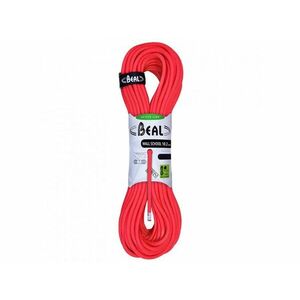 Frânghie de alpinism Beal Wall School Unicore 10.2 mm, roșu 200 m imagine