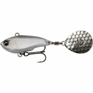 Vobler Savage Gear Fat Tail, White Silver, 8cm, 24g imagine