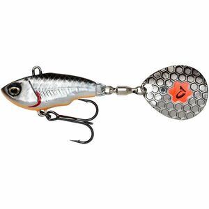 Vobler Savage Gear Fat Tail Sinking, culoare Dirty Silver, 5.5cm, 9g imagine